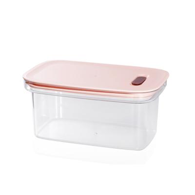 China Modern Vegetable Scented Tea Food Storage Drawer Type Drain Dry Organization Containers Sealed Box for sale