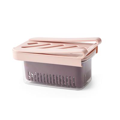 China Modern Suit Tea Food Storage Drawer Vegetable Scented Type Drain Dry Organization Containers for sale