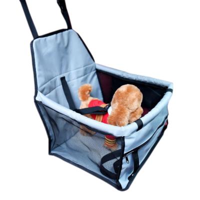 China Breathable Waterproof Dog Cat Car Seat Bag Pet Carrier Bucket Basket Durable Pet Safety for sale