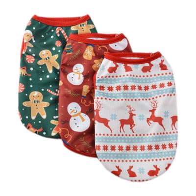 China Sustainable Christmas Dog Invest Fashion Designer Pet Accessories For Small Pet Clothing Dog Clothes for sale