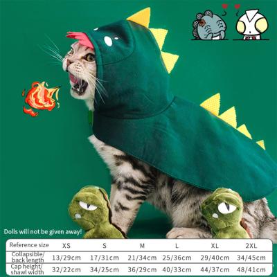 China Sustainable Funny Halloween Hot Selling Dog Clothes Item Accessory Animal Style Coated Dog Pet for sale