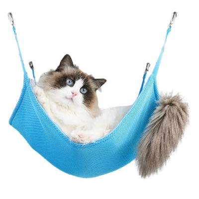 China Durable Fast Delivery Custom Iron Bed Cage Cooling Seat Cat Bed Cat Hammock for sale