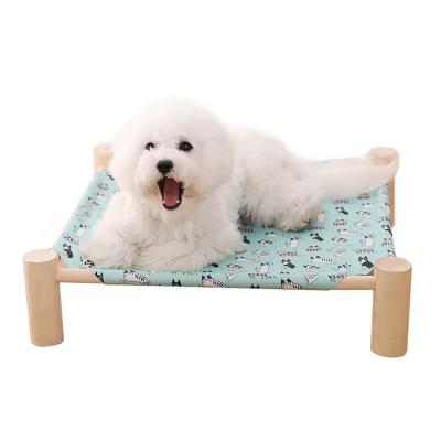 China Manufacturer Best Design Heating Wood Cooling Custom For Pets Sleeping Pet Bed for sale