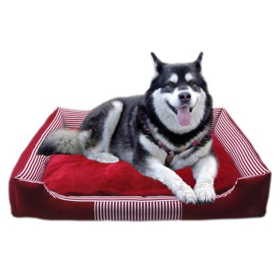 China Sustainable Manufacturer Hot Selling Amazon Warm Comfy Durable Non Slip Large Dog Beds for sale