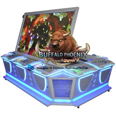 China 86inch 10 Players Fish Hunter 360 fish machine gambling table shooting fish table game for sale