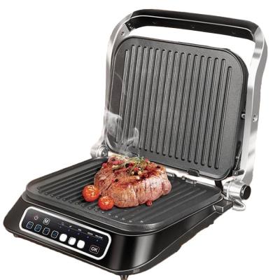 China BBQ Grill Panini Maker/Chicken Griddle Anbolife Touch Grill Panini Maker Electric Indoor Electric Grill Toaster Grill for sale