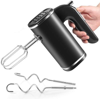 China Electric Beater Ejector Button Hand Mixer 5 Speed ​​Plus Handheld Turbo Mixer Egg Beater with Egg Sticks and Dough Sticks for Kitchen and Home for sale