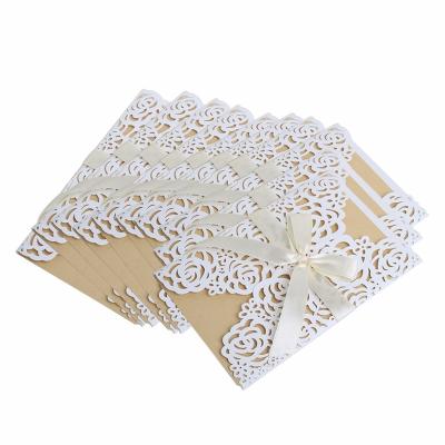 China New Education 3d Style Greeting Cards Drop Shipping Elegant Grace Greeting Invitation Card For Birthday Party for sale