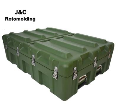 China OEM Military Mold Box Waterproof Shockproof Dustproof Rotomolding Rotational Mount Carry Case for sale