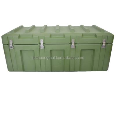 China Waterproof LLDPE Army Plastic Rotating Military Transport Box Military Case Mold Case for sale