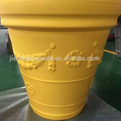 China Aluminum plant rotation mold for plastic garden flower pot mold rotation mold plant for sale