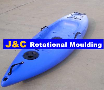 China Aluminum plastic kayak roto molds with canoe rotomolded by boat rotation molds for sale