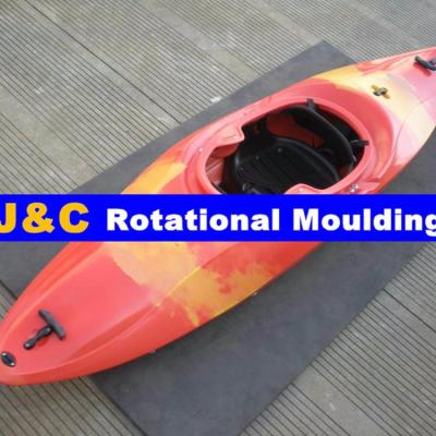 China OEM available polyethylene aluminum rotomolded kayak by rotational mold for sale