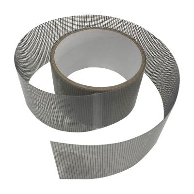 China Waterproof Repair Window Screen Tape Kit For Window Door Tear Hole Repair Net Patch Tape for sale