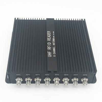 China FONKAN UHF RFID indy R2000 Impinj Chipset 8 Antenna Channel Fixed Port Long Range Reader 210*185*53 mm for sale