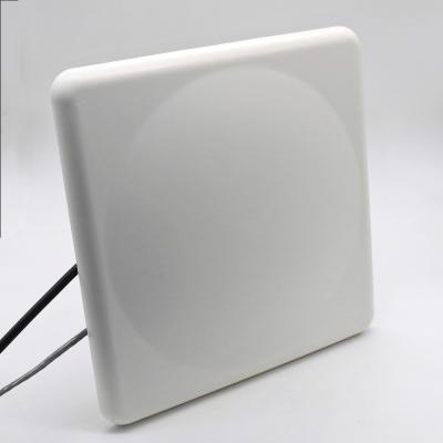 China ABS Free Demo SDK 9dBi UHF RFID Integrated Reader With Circular Polarization Antenna Read Range 10 Meters for sale