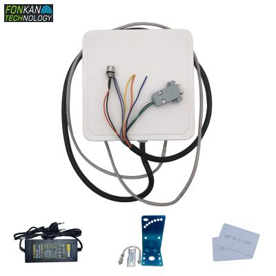 China FONKAN Long Range 8M UHF RFID Integrated Reader R2000 Module Integrated 4dbi Antenna Revealed Tags / Tags RS232 / UART RS485 Trig FI-805R TCP/IP for sale