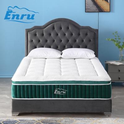 China Large Quality Hypoallergenic Wholesale Memory Foam Pocket Coil Bed Box Spring Roll In Box for sale