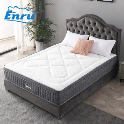 China OEM Hypoallergenic Factory Cheap Price Knitted Fabric Memory Foam Pocket Coil Spring Hotel Mattress for sale