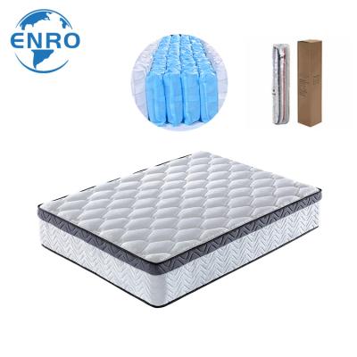 China Best Rated Hypoallergenic Cheap King Size Single Bed Mattress Box Spring Foam Mattress for sale