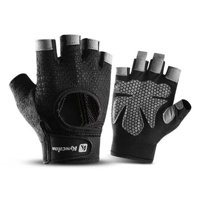 China Breathable Half Finger Anti Slip Mountain Bike Fitness Gloves Anti Slip Unisex Shock Absorbing Gel Pad Cycling Cycling Cycling Gloves for sale