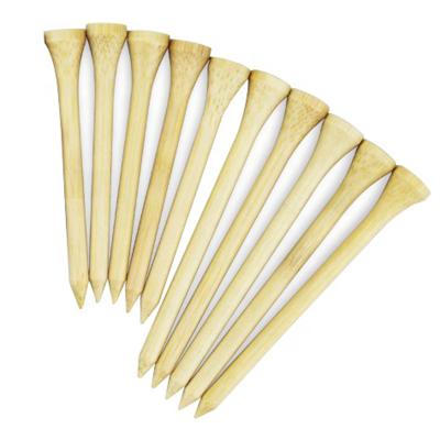 China Bulk Environmentally Friendly Bamboo Wooden Golf Tees for sale