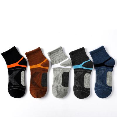 China New Athletic Socks Men's Cotton Medium Tube Sports Socks Fall Winter Men's Basketball Socks for sale