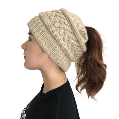 China New winter COMMON wool hair cover lady hat hair band knitting wholesale for sale