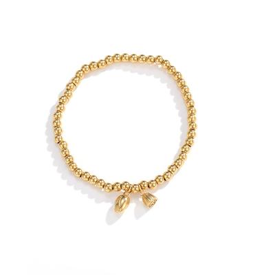 China New Fashion CLASSIC Gold Beaded Women's Beaded Bracelet Bangle for sale