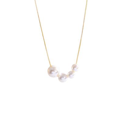 China As Picture Fashion Pearl Necklace Wholesale Custom Jewelry for sale