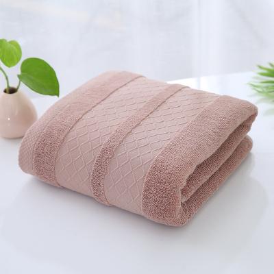 China Customized Eco-Friendly Soft Bamboo Hand Towel Comfortable Organic Bamboo Child Safe Cotton Bath Towel Bath Towel for sale