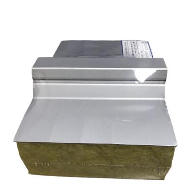 China 1000 mm PNS high density rock wool sandwich panel roof materials insulated panels for sale for sale