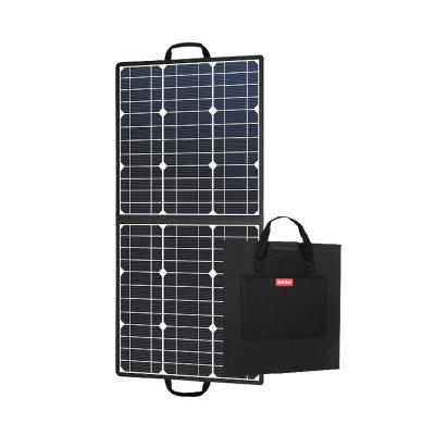 China Power Station Industrial Fast Charging Sunpower Folding Solar Panel , Folding Solar Panel 100w for sale