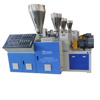 China PIPE Manufacturers Direct Selling PVC Tapered Twin Screw Extruder for sale