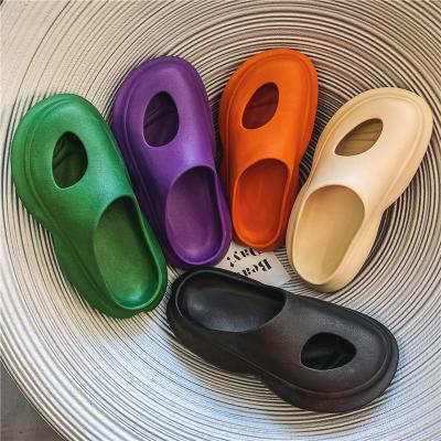 China Fashion Trend New Design Slides Flip Flops Eva Slipper Alien Baotou Unisex Shoes for sale