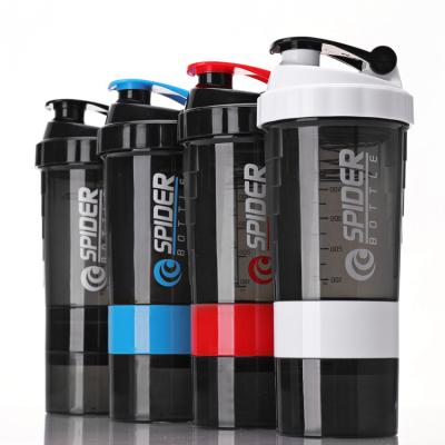 China Sustainable Plastic Cups Drink Cups For Travel Shaker Cups Shaker Bottle With Mixer Ball Sports for sale