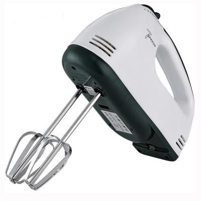 China Viable Electric Handheld Kitchen Egg Mixer Roasting Beater Egg Gears Cooking Tools Silver Home Decor Accessories for sale