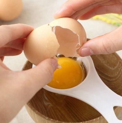 China Viable DIY Egg Funnel Spoon Premium Tools Cooking Dividers Egg Yolk Separator for sale