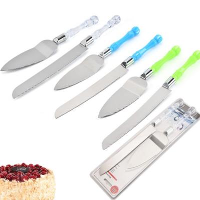 China Sustainable New Design Stainless Steel Kitchen Utensils Bread Knife Set for sale