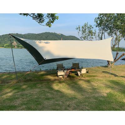 China Instant Setup Sun Shade Light Rise Large UV Blocking Camping Canopy for sale