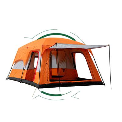 China Instant Setup Camping Family Mesh Door Double Layer Waterproof Windproof Backpacking Hiking Tent 3 Large Rooms for sale