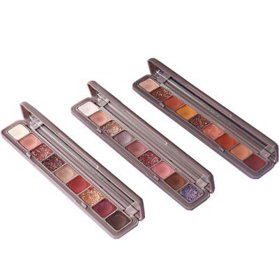 China Mettalic Highlighting Pigmented Shiny Metallic Daily Makeup Eyeshadow for sale