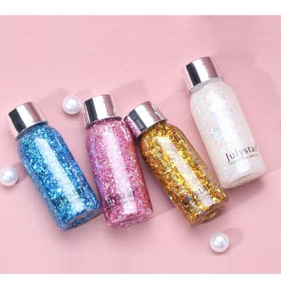 China Glitter Peel Sticky Attractive Color Make Up Sprinkle Eye Lip Glitter for sale