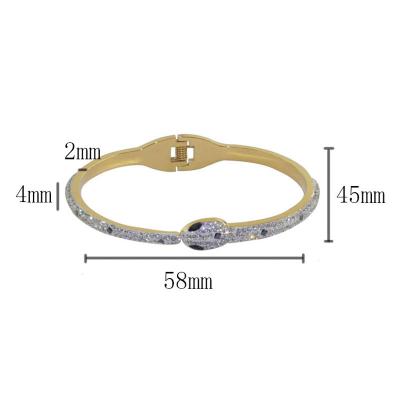 China Non-fading High Quality Rose Gold Bracelet Cut-Out Bracelet Fashion Personalized Roman Numerals Bracelet for sale