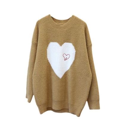 China Jumper Women Sweater New Long knitted parride sleeved casual fashion ladies young girl breathable soft clothing for sale