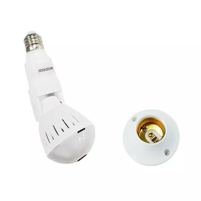 China Human Motion Tracking Hot Selling Bulb Camera Wifi Light Bulb Camera 1080P Wireless IP CCTV Cam 360 Degree Panoramic Home System Security Camera for sale