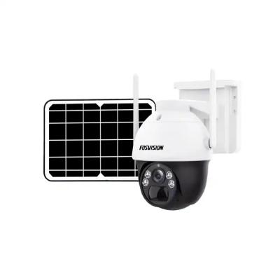 China 2023 Hd 1080P 3MP Wireless Outdoor Solar Powered Cctv Sim Card 4G Surveillance Security Camera NIGHT VISION Intelligent Battery Camera for sale