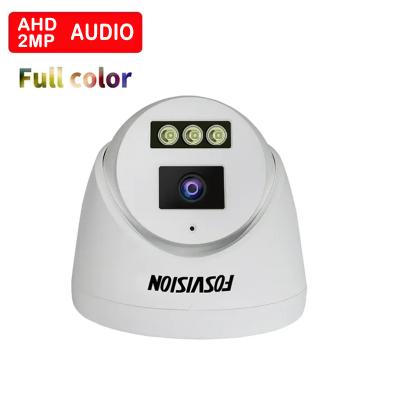 China NIGHT VISION Fosvision Ahd 1080P Camera Night Vision Security Surveillance 2mp Dome Indoor CCTV Camera Full Color for sale