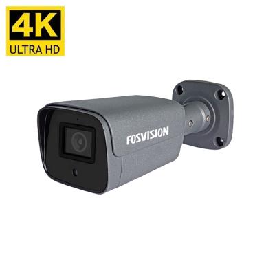 China IP Poe Security NIGHT VISION Fosvision Hd Cctv Full Color 265 IR Camera 8MP Camera Night Vision Outdoor Waterproof Surveillance 8mp 4K Bullet for sale