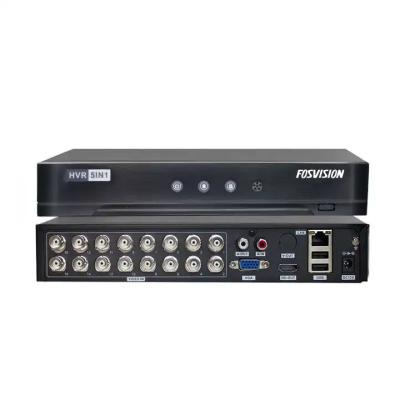 China Support 5MP Fosvision Qty AHD TVI CVI IP High CVBS 5 In 1 265 5MP CCTV DVR 16 Channel Digital Security Video Recorder DVR 16CH for sale